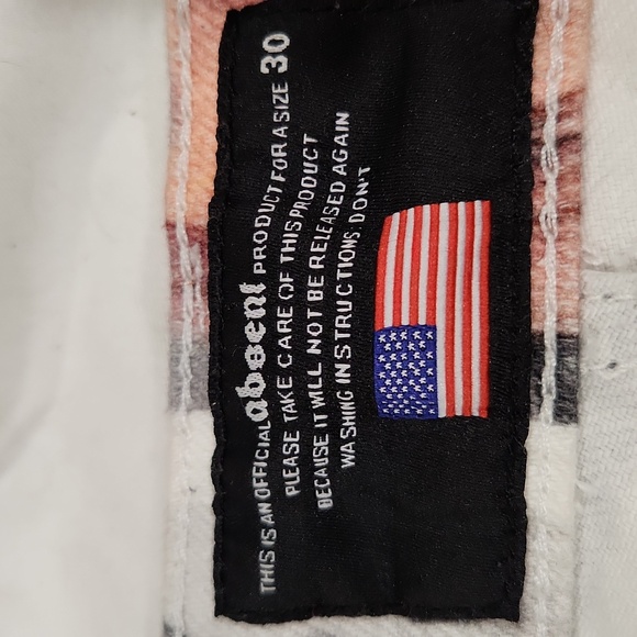 RARE Absent America's Sweethearts Mugshot Pants Jeans Size 30 Streetwear - Picture 6 of 11